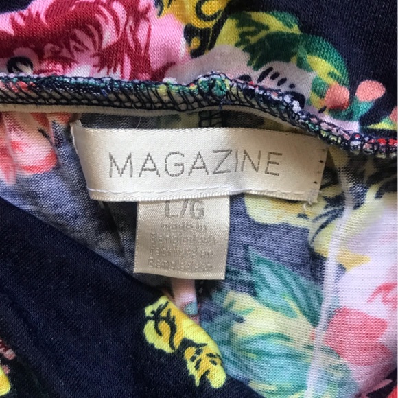 Flowered strapless maxi style dress by Magazine - Picture 3 of 6